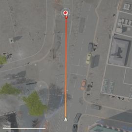 Top-down path of the attempt