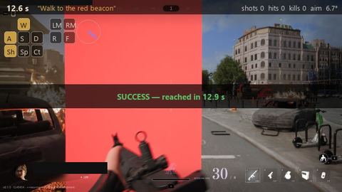 What the model saw in 50 m ahead, seed 5