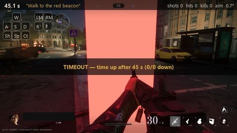 What the model saw in Red beacon at night, seed 7